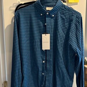 Savannah Blue Checkered Men's Shirt